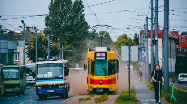 Свежие новости: У Львові почали тестувати швейцарські трамваї