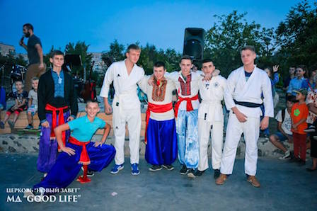 Свежие новости: Силове шоу за участю Евгена Хітяєва із Чернігова у Вознесенську