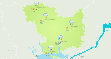 Свежие новости: Завтра в Николаевскую область возвращаются дожди