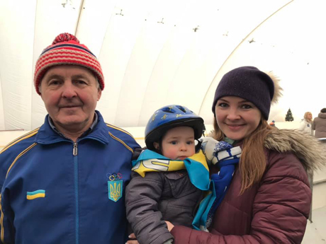 Свежие новости: В Южноукраїнську до реєстру рекордів внесли наймолодшу дитину, яка катається на ковзанах