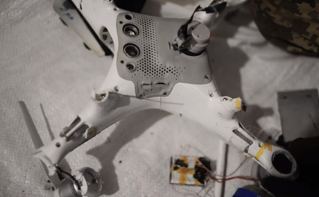 Свежие новости: В зоне ООС сбили беспилотник боевиков, оснащенный осколочной взрывчаткой