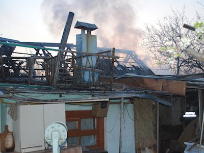 Свежие новости: В Корабельном районе Николаева горела баня