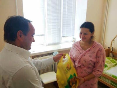 Свежие новости: Вознесенськ. Перші новонароджені нового пологового відділення!